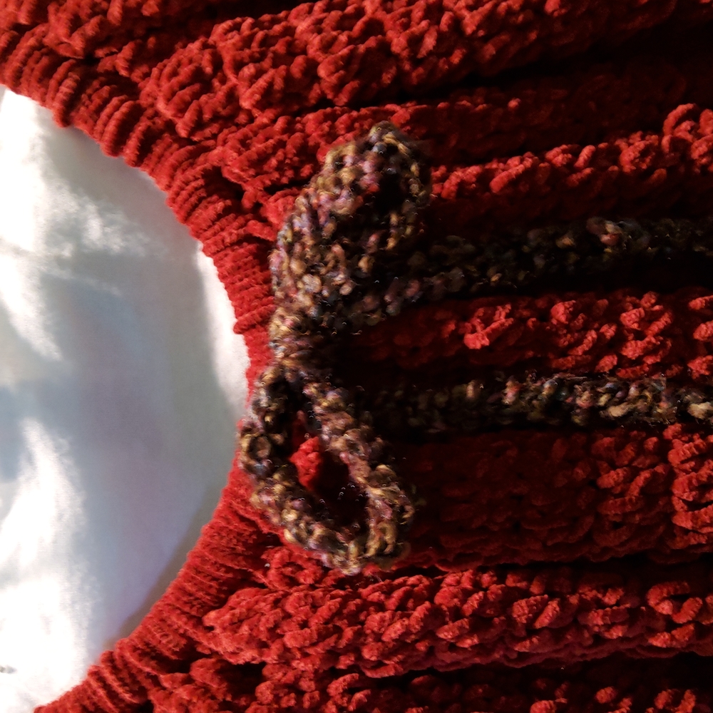 SWEATER PONCHO - Picture 3 of 5